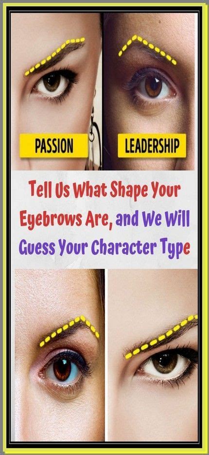 what your eyebrow shape can say about your personality in 2022 eyebrow shape eyebrows types
