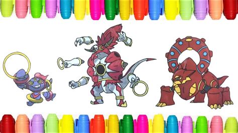 Pokemon Hoopa Unbound Coloring Pages