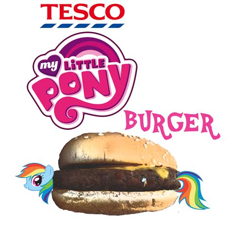 My Little Pony Burger 2013 Horse Meat Scandal Know Your Meme