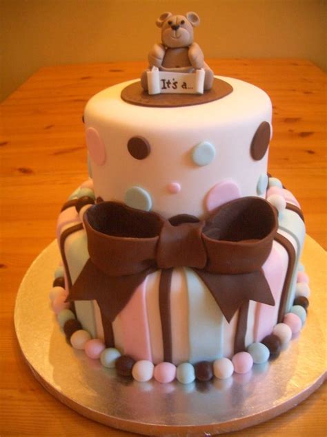 This is the perfect jungle theme baby shower food that will impress your guests and. Baby Shower Teddy Bear | Christening cake boy, Cupcake ...