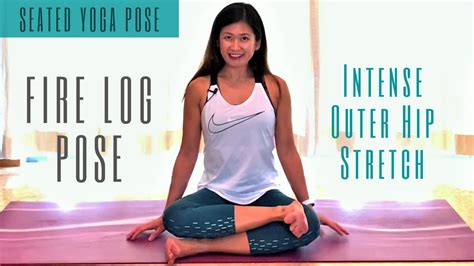 Fire Log Pose Agnistambhasana Yoga Pose Youtube