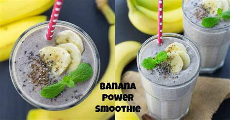 Healthy Banana Smoothie Without Milk Vegan Heaven