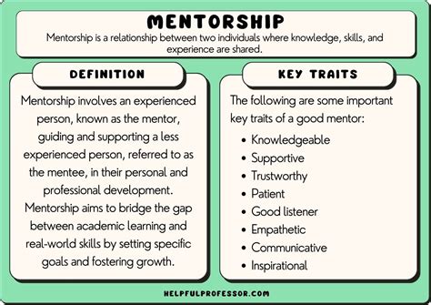 Mentorship Examples