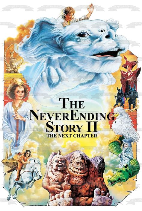 The Neverending Story Ii The Next Chapter Movie Poster Rockbiter