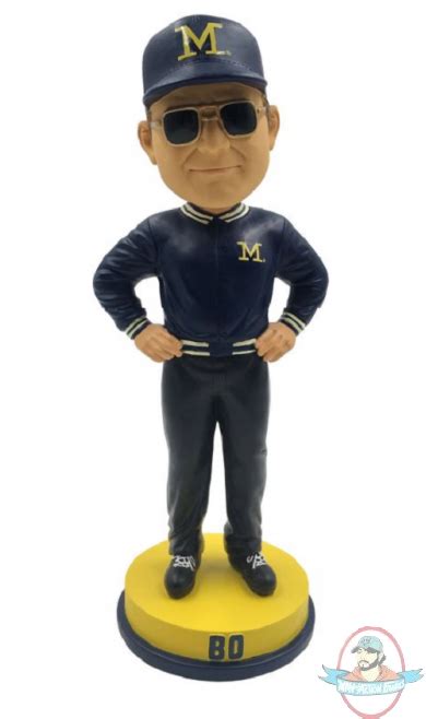 We can replace schembechler's statue with woodson. NCAA Michigan Wolverines Bo Schembechler Bobblehead ...