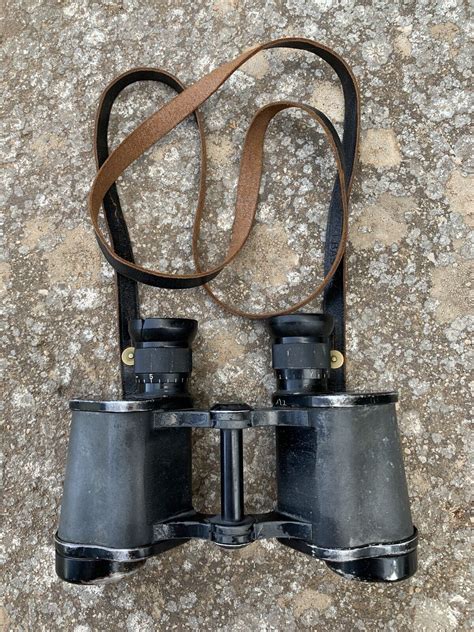 Ww2 Wss Wehrmacht Original German Binoculars Hensoldt Wetzlar 6x30