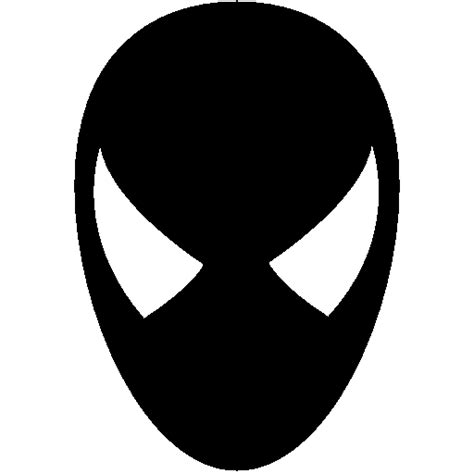 Spider Man Face Circle Silhouette Outline Svg Dxf Eps Pdf Png | Images