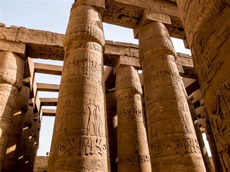 Karnak Temple Luxor Egypt Travel Past 50