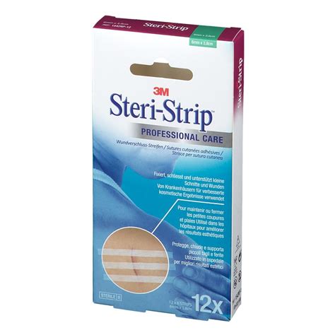 Steri Strip Steril 6 Mm X 38 Mm 1542p 12x6 St Shop