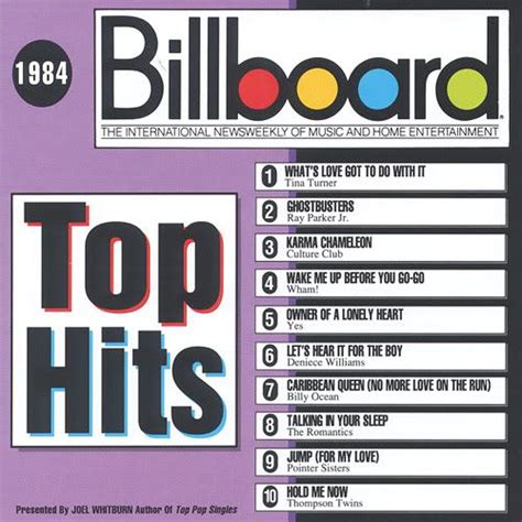 Billboard Year End Hot 100 Singles Of 1984 Top Hits Billboard Hits Billboard