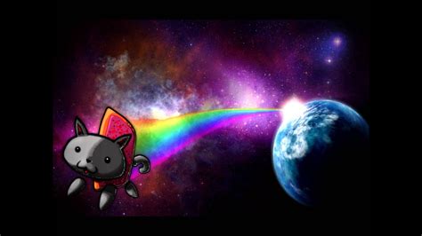 Nyan Cat Theme Song Bass And Drum Remix 720p Youtube