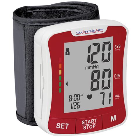 Smartheart Automatic Blood Pressure Wrist Monitor Veridian Ptl