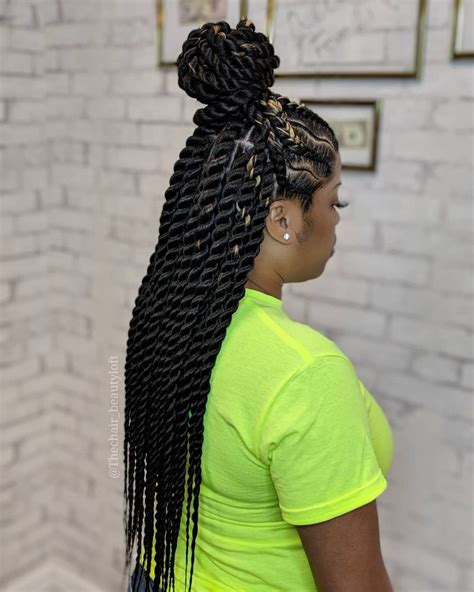 25 Hottest Twist Braid Styles Right Now Hairstyles Vip
