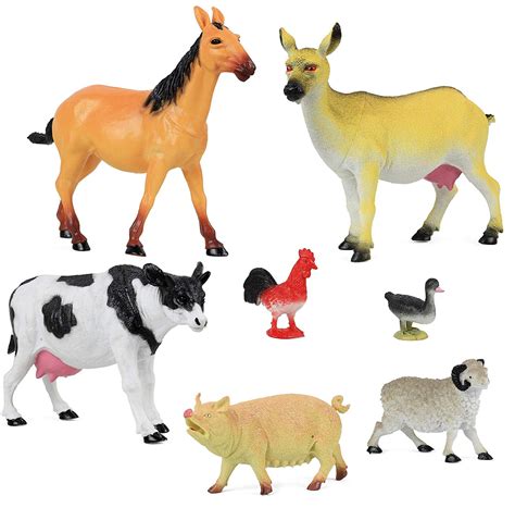 Click N Play Realistically Designed Jumbo Farm Animals Action Figure