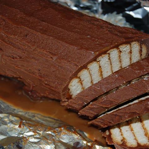 When i saw a magic custard cake recipe on pinterest two weeks ago, i was floored. No Bake Choco Marie Biscuit Cake Recipe | A Little Bit of ...