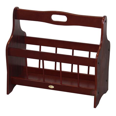 Uniquewise Classic Wooden Magazine Rack And Reviews Wayfairca