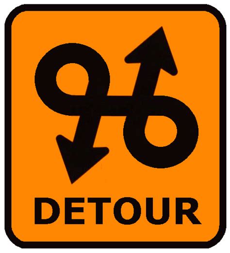 Detours Are A Good Thing Think Positive 30
