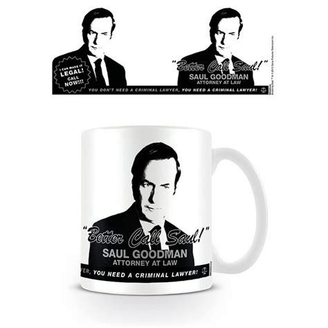 Better Call Saul Ceramic Coffee Mug Cup Saul Goodman You Need A