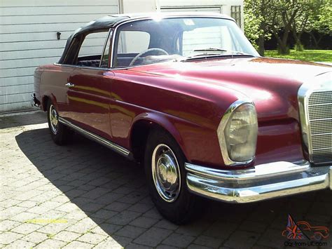 When one thinks of movie memorabilia, items from the hangover aren't the first things that come to mind. Mercedes 220SE Convertible 1965 Right Hand Drive