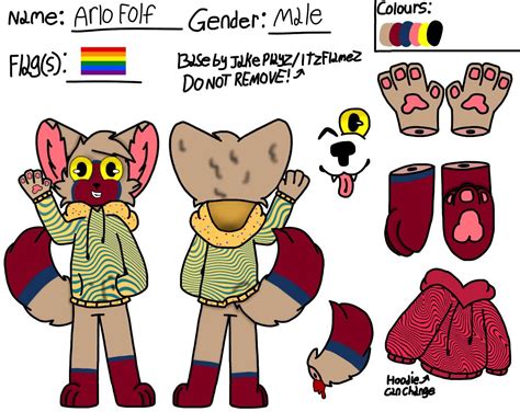 Took Me Hours But I Finally Finished Arlos Updated Ref Sheet Using A