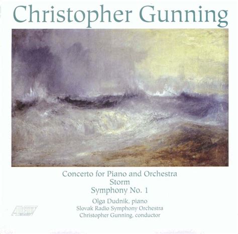 Release “concerto For Piano And Orchestra Storm Symphony No 1” By Christopher Gunning Olga