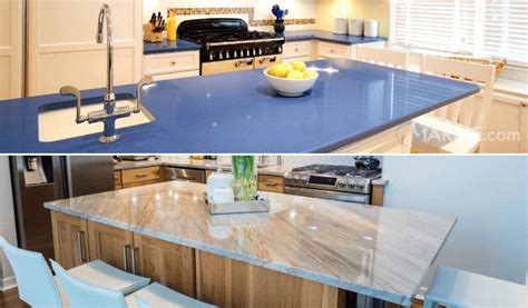 The wealth of a blue countertop will be a ruling variable of any kitchen plan. Quartz vs. Quartzite Countertops: Differences | Marble.com