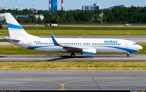 Sp Esf Enter Air Boeing 737 800 At St Petersburg Pulkovo Photo