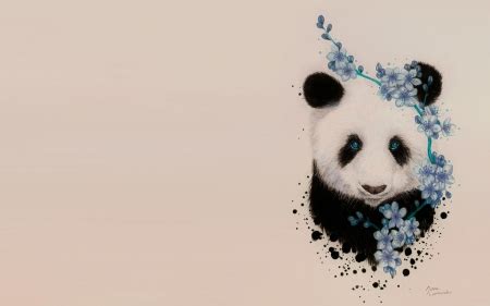 Select from premium panda black background of the highest quality. Panda - Fantasy & Abstract Background Wallpapers on ...