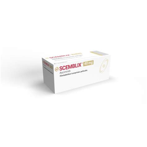 Scemblix пленочная таблетка 40 мг