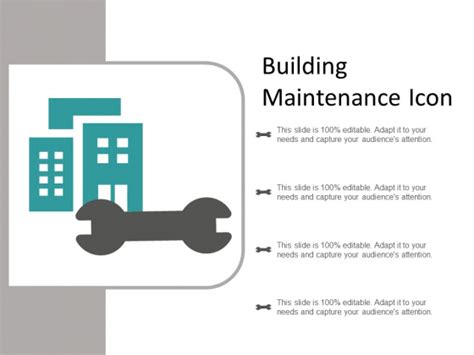 Building Maintenance Icon Ppt Powerpoint Presentation Slides