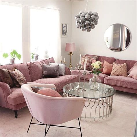 10 Blush Pink Sofa Living Room Decoomo