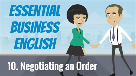 Essential Business English 10 — Negotiating An Order Youtube
