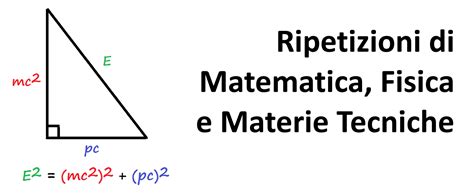 Ripetizioni Di Matematica Fisica E Materie Tecniche