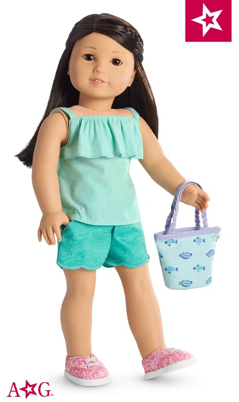 Sea Breeze Top for 18-inch Dolls | American Girl | Doll clothes american girl, American doll ...