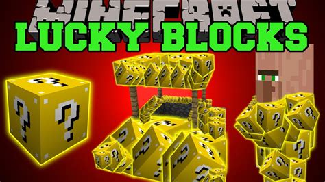 Minecraft Lucky Blocks Lucky Villagers Wishing Wells Lucky Potions