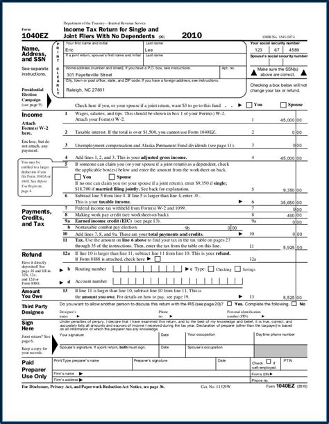 Printable 2016 Tax Forms 1040ez Form Resume Examples Emvk5ea9rx