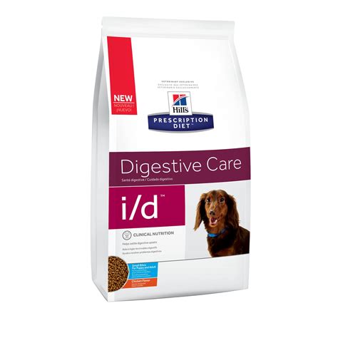 The hills prescription diet digestive care i/d canine product line includes 5 dry dog foods. Hill's Prescription Diet i/d Digestive Care Small Bites ...