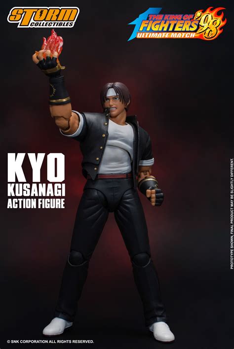 Come to collect the popular fighters and establish your strong fighters' lineup! King of Fighters '98 Kyo Figure by Storm Collectibles ...