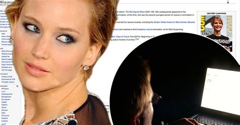 Jennifer Lawrence Nude Photos Published On Her Wikipedia Page As She