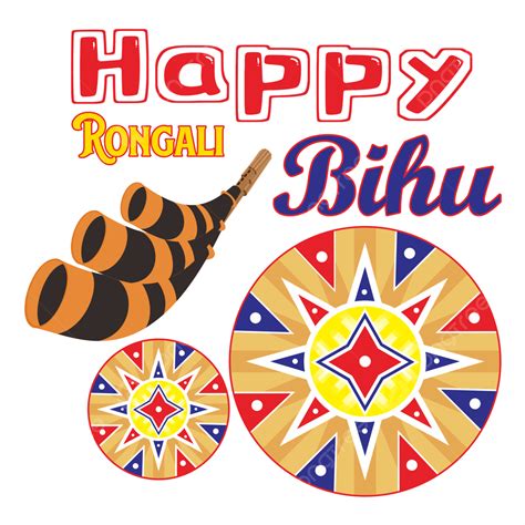 Feliz Diseño Rongali Bihu PNG Bihu Rongali Bihu Bihu Gráficos PNG y