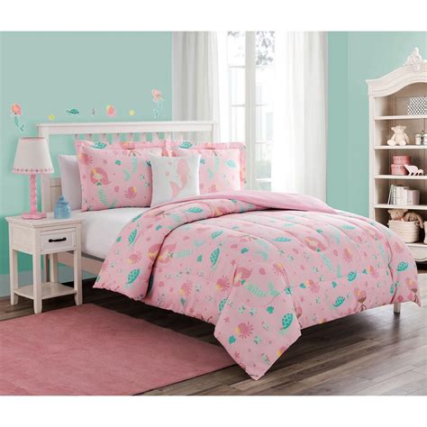 Cloud9 white have been eliminated from first strike: Cloud 9 Sea Princess 3-Piece Pink Twin Comforter Set with ...