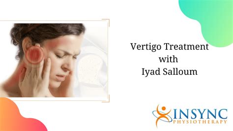 Vertigo Treatment Insync Physiotherapy