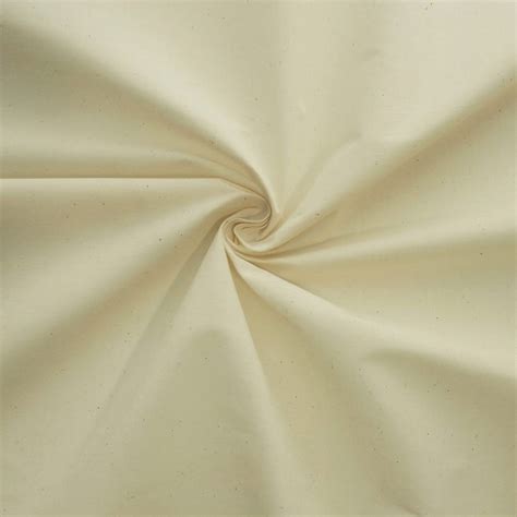 46 Unbleached Muslin Fabric By The Yard