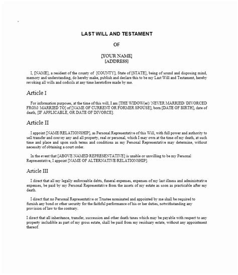 However, the document must disclose the intention of the testator in making dispositions of his or her property to come into. Executor Of Estate Form Nc | Last will and testament, Will ...