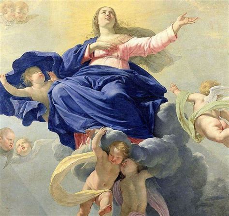 The Assumption Catholic Prayers Catholic Art Ciel Assumption Of Mary