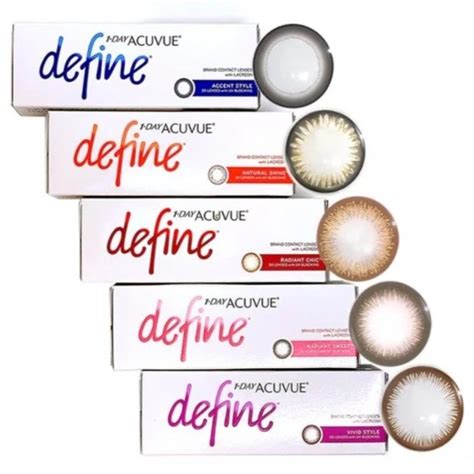 Acuvue Define Colour Contact Lenses 30pk Up To 50 Off Rrp Anytime