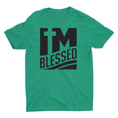 Im Blessed T Shirt For Men Christian Tee Aprojes