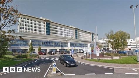 Cardiffs University Hospital Of Wales Concourse Evacuated Bbc News