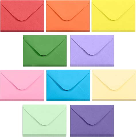 Buy T Card Envelopes 100 Count Mini Envelopes Paper Business Card