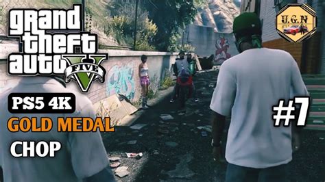 Gta 5 Ps5 Mission 7 Chop Gold Medal Guide Youtube